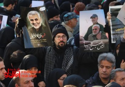 حماسه اشک و خشم در تهران/ مردم ایران خواهان انتقام سخت از آمریکا هستند