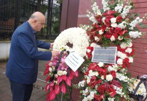 ادای احترام رییس اتاق بازرگانی ایران و روسیه به جانباختگان حادثه تروریستی مسکو