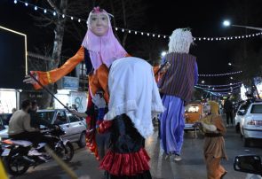 کارناوال شادی و عروسکی عید نوروز در بندرانزلی