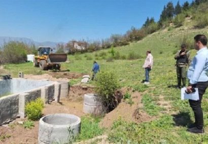 مسدود شدن ۹ حلقه چاه آب غیرمجاز در شهرستان رودبار