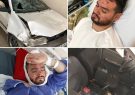 خبرنگار وارش اسپرت در مسیر تهران به رشت دچار حادثه شد