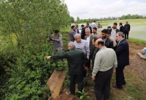 افتتاح پروژه آبرسانی آب کشاورزی بسیج سازندگی با حضور استاندار گیلان