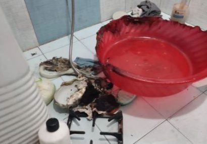 انفجار بنزین در حمام صاحب خانه رشتی را راهی بیمارستان کرد!